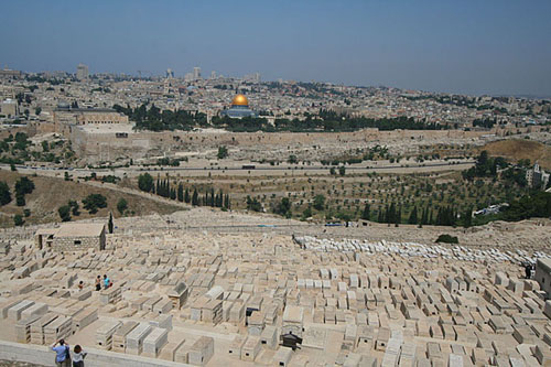 03 Israel, Jerusalem.  Dominating the city view is the Dome